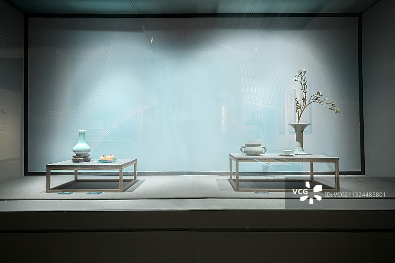 杭州南宋官窑博物馆 弄青影——南宋青瓷造物美学侧记展图片素材