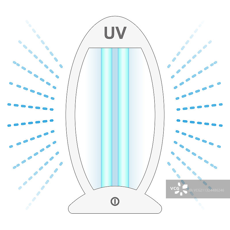 紫外线杀菌灯表面清洁图片素材