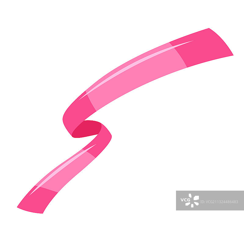 装饰粉色丝带图片素材