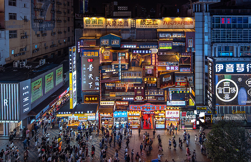 长沙美食城图片素材