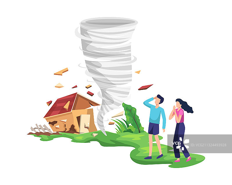 破坏性龙卷风图片素材