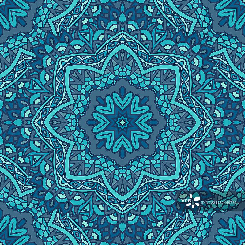 雪花蕾丝无缝图案图片素材