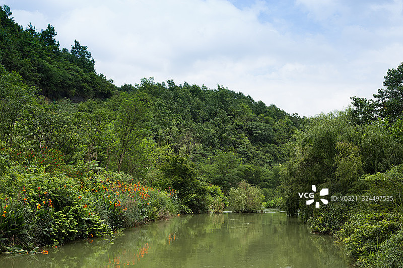 天河潭图片素材
