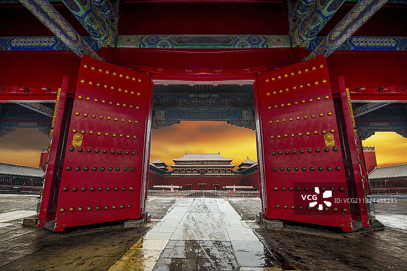 故宫午门图片素材