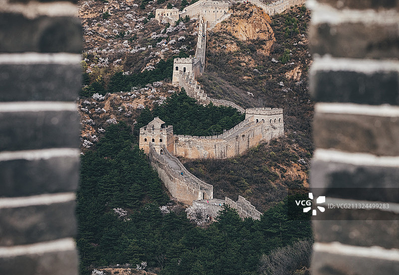 金山岭长城图片素材