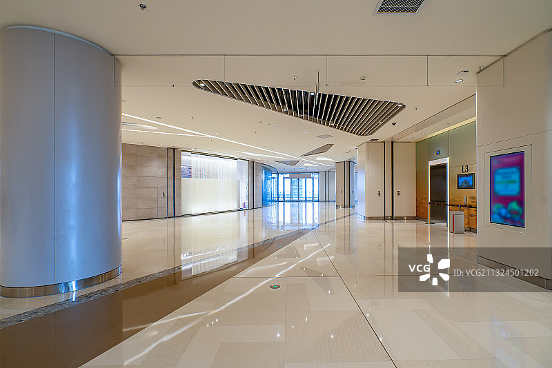 室内现代商业空间内景图片素材
