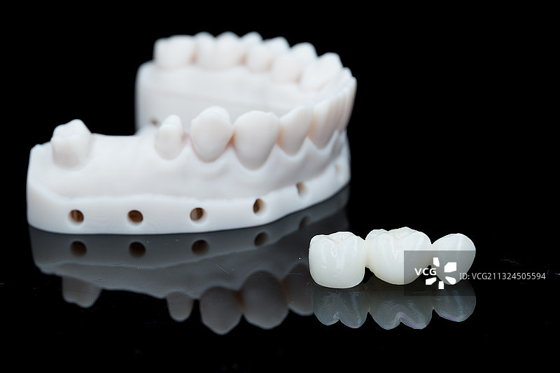 牙齿模具图片素材