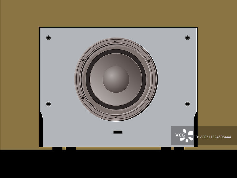 高品质音响设备大功率低音炮图片素材