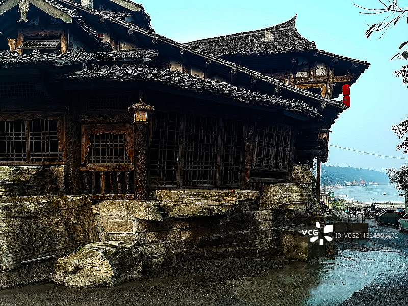 松溉古镇 重庆图片素材