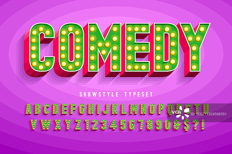 复古电影字体设计图片素材