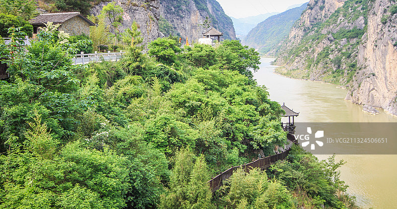 明月峡图片素材