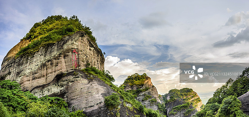 中国福建省龙岩市连城县冠豸山图片素材