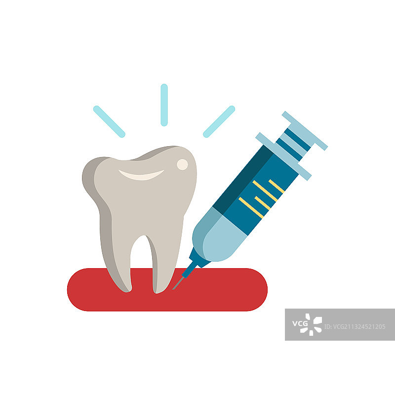 牙龈刺痛图标图片素材