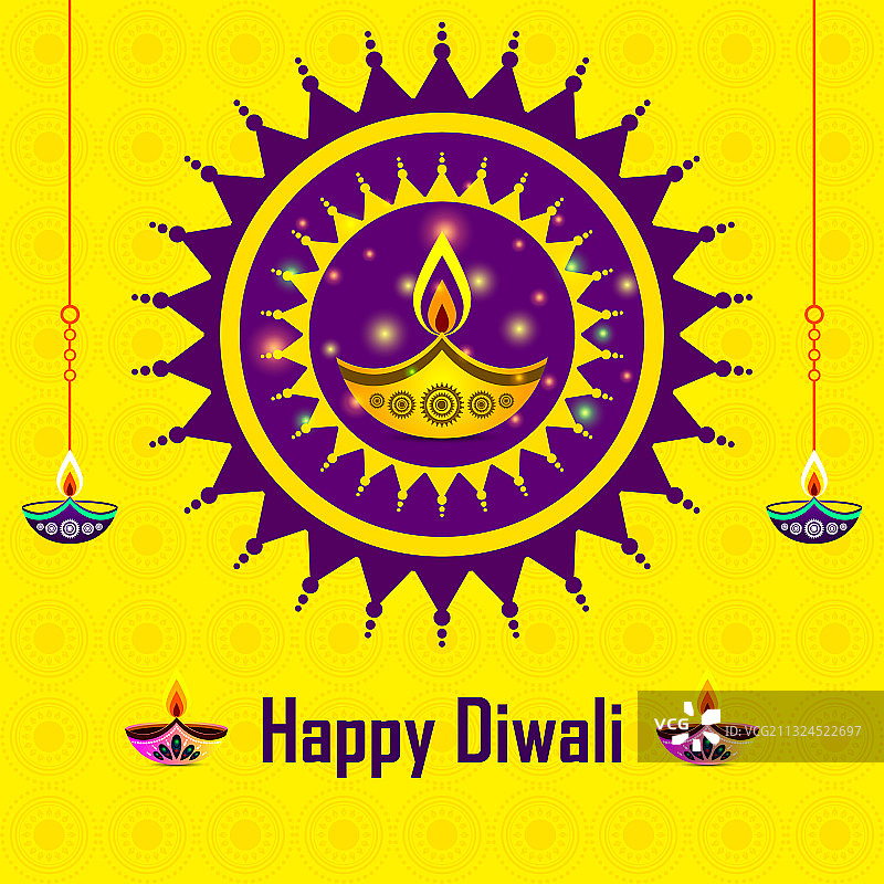 排灯节背景图片素材