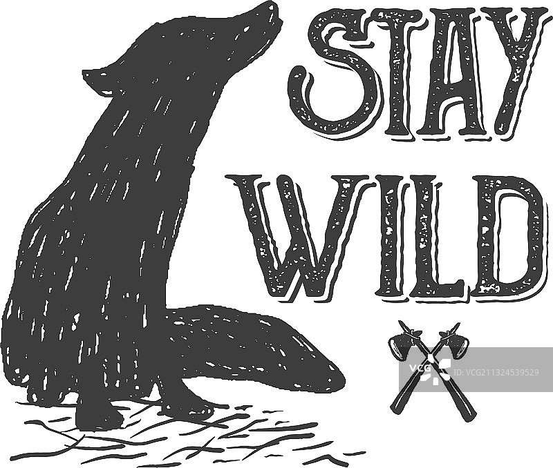 保持野性图片素材