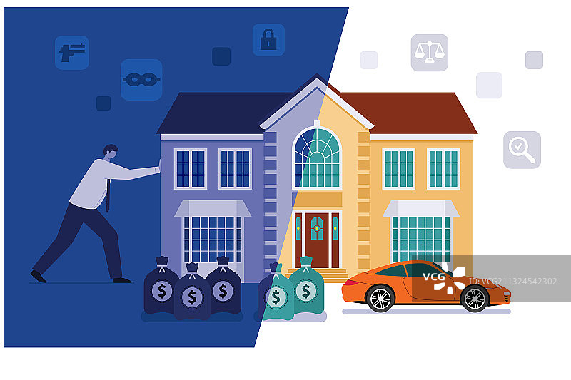 洗钱资金图片素材