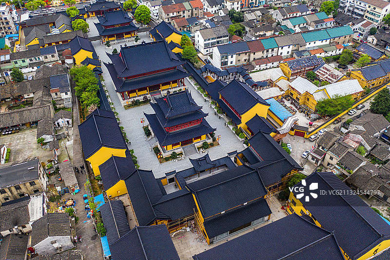 古镇新貌 浙江省绍兴市柯桥区安昌街道兴街路2号安昌古镇图片素材