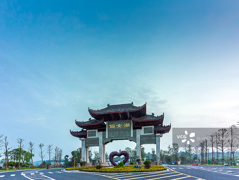 江西仙女湖图片素材