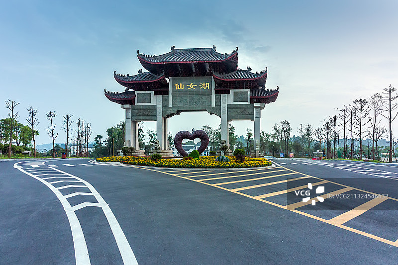 江西仙女湖图片素材