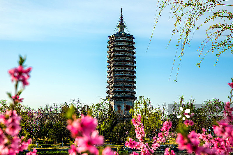 燃灯佛舍利塔 北京图片素材