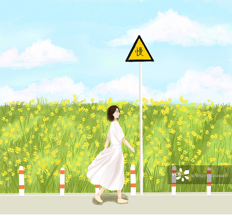 快乐的春天图片素材