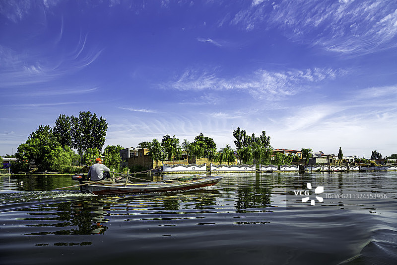 保定安新白洋淀景区图片素材