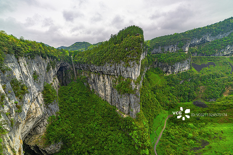 重庆武隆天生三桥图片素材