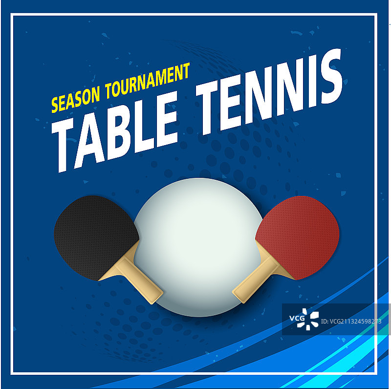 乒乓球比赛海报图片素材