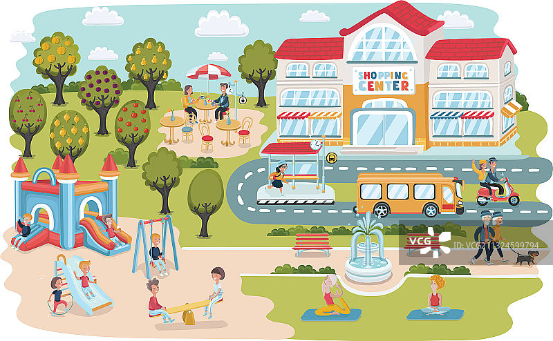 海滨度假旅行信息图设计元素图片素材