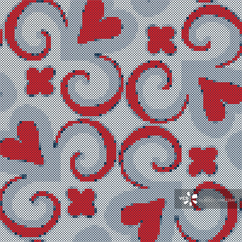 装饰刺绣无缝图案图片素材