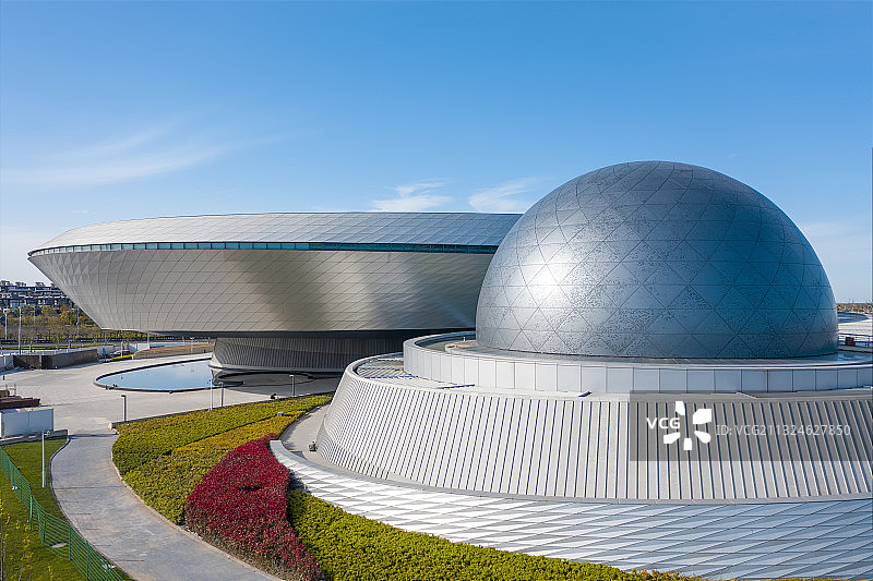 上海浦东临港天文馆图片素材