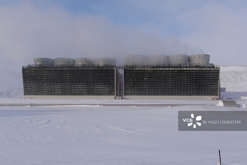 冰岛地热电站图片素材