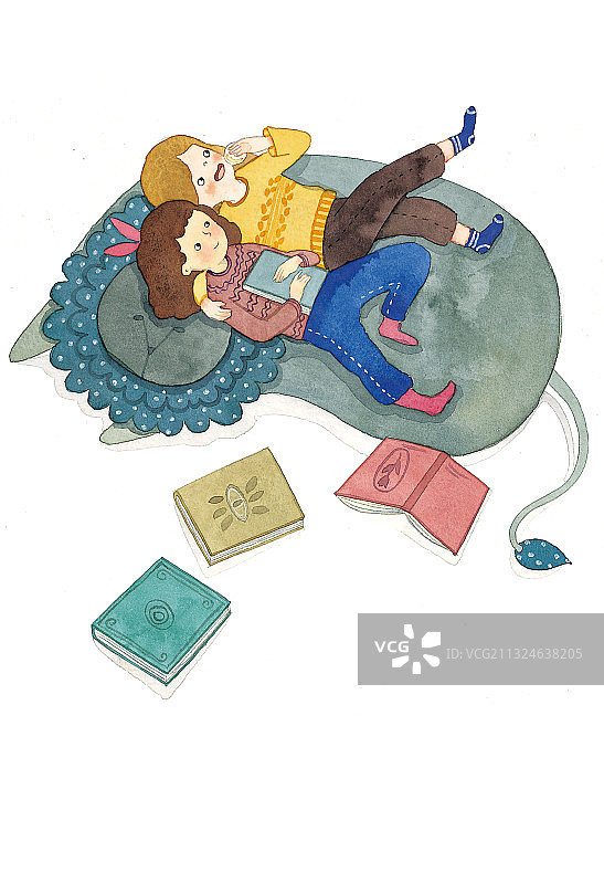 书是生活 好朋友图片素材