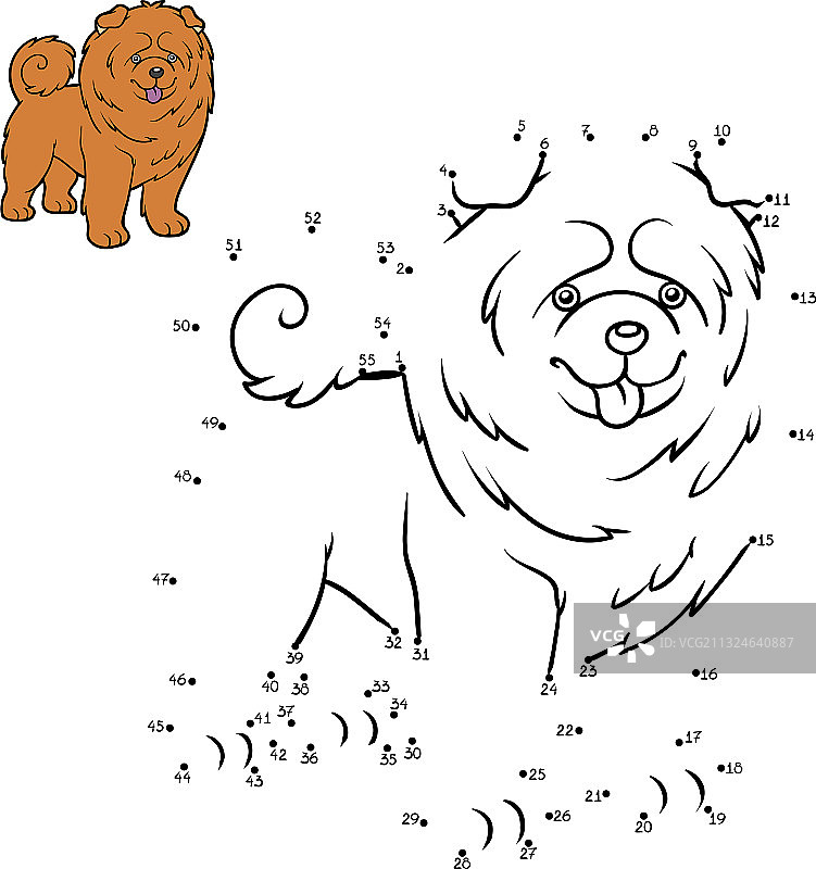 数字游戏犬类松狮犬图片素材