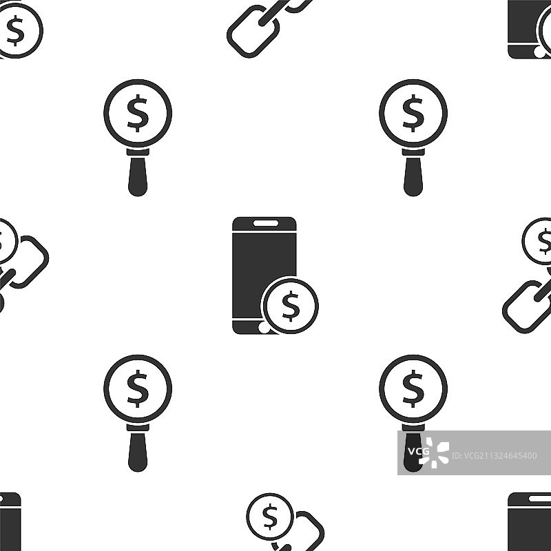 链环和硬币美元智能手机素材图片素材