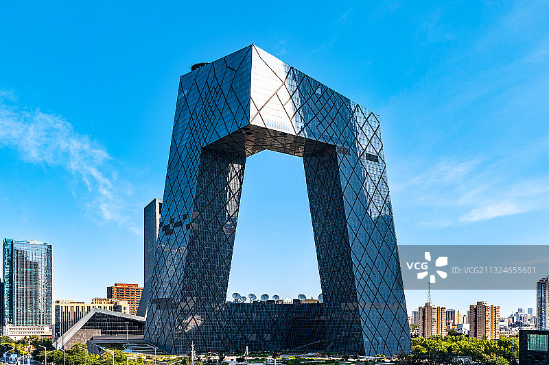 北京央视大楼建筑图片素材