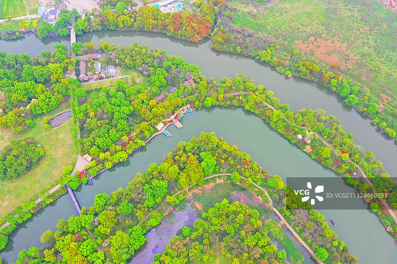 常州淹城遗址公园图片素材