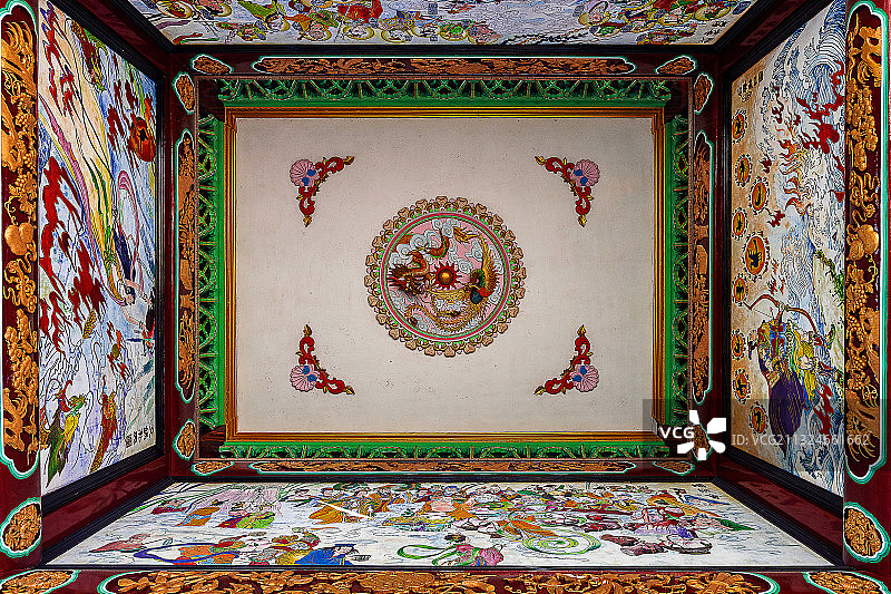 宝墨园位于广东省广州市番禺区沙湾镇紫坭村图片素材