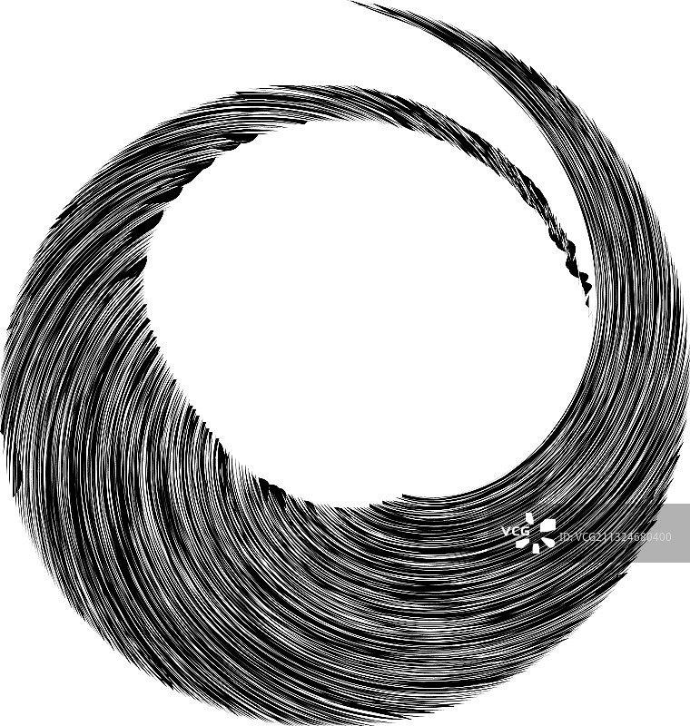 圆形螺旋旋流设计元件图片素材