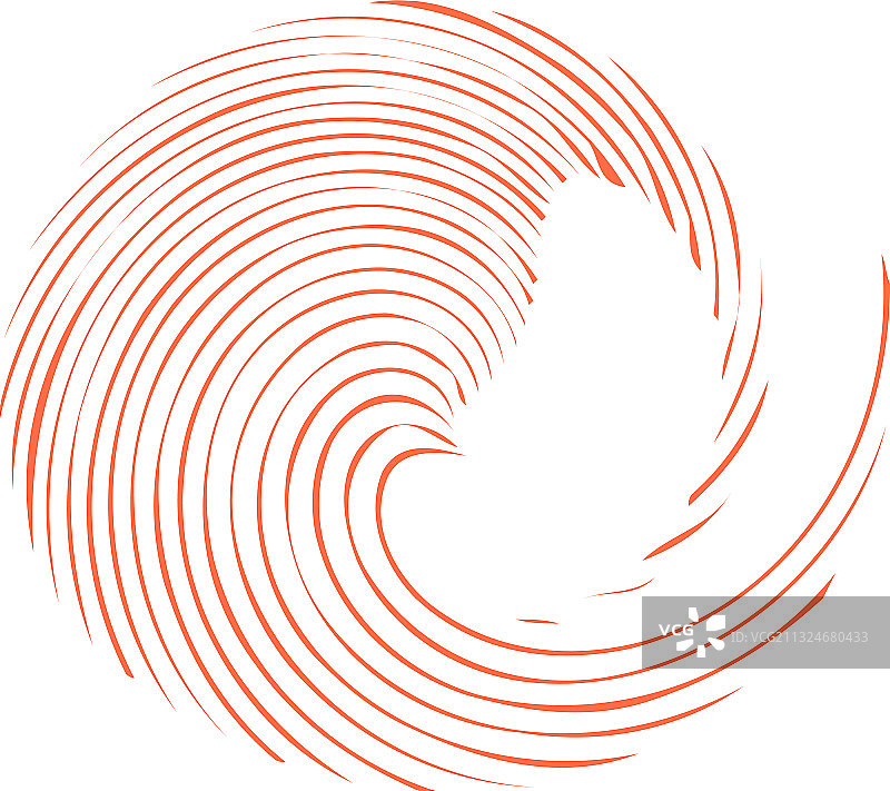 圆形螺旋旋流设计元件图片素材