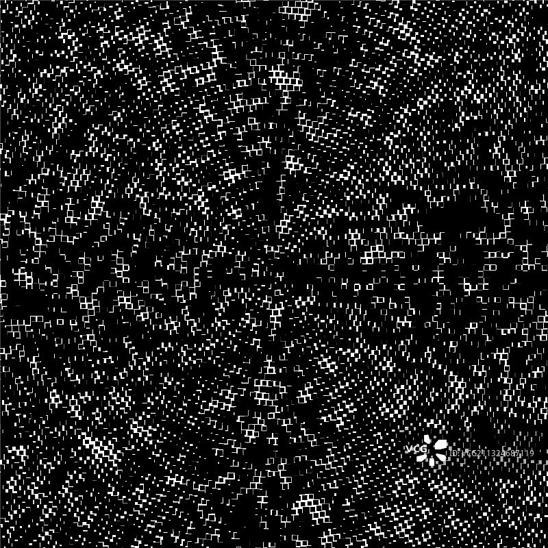 螺旋圆形和放射状随机正方形图片素材