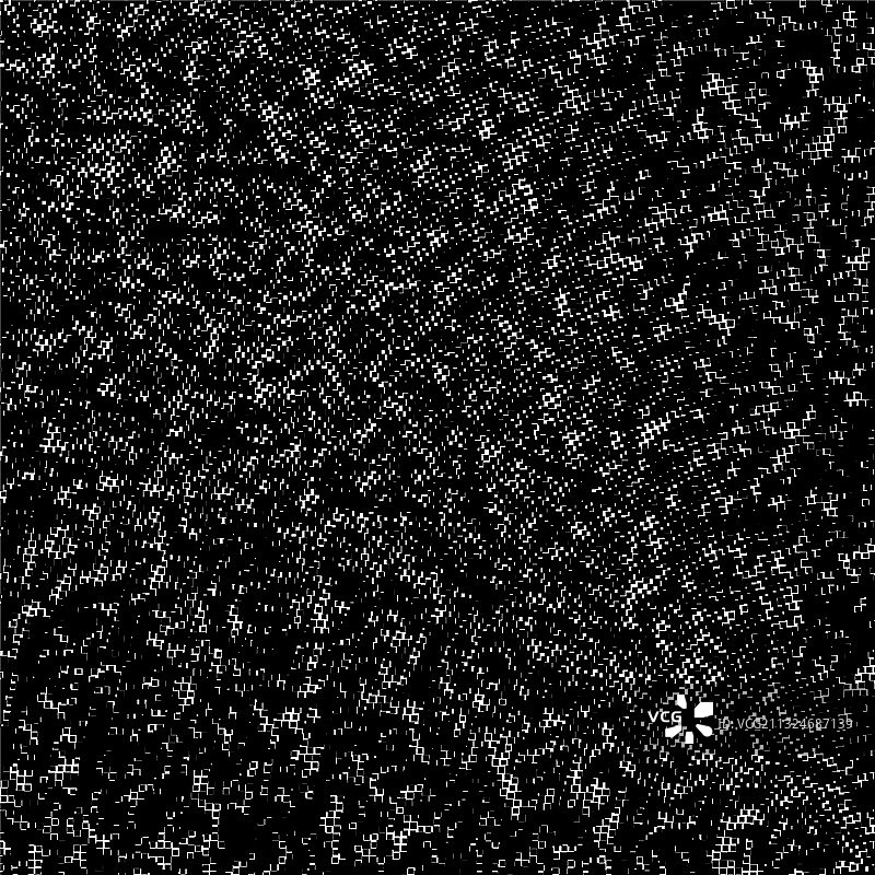 螺旋圆形和放射状随机正方形图片素材