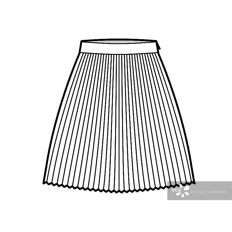 百褶裙技术时尚图片素材