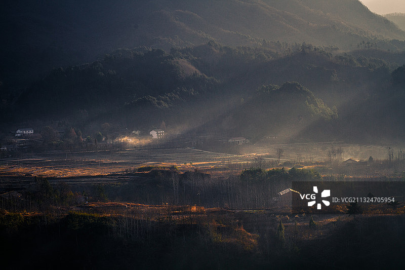 华阳古镇图片素材