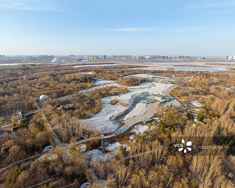 哈尔滨 太阳岛公园 春天图片素材