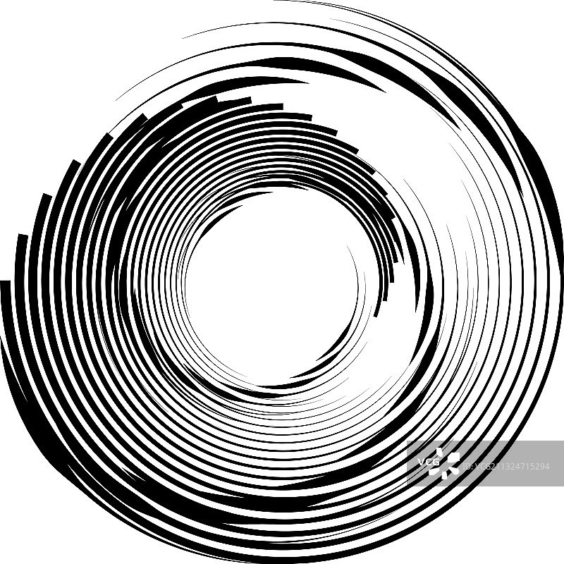 叠加抽象螺旋、漩涡、漩涡蜗壳图片素材