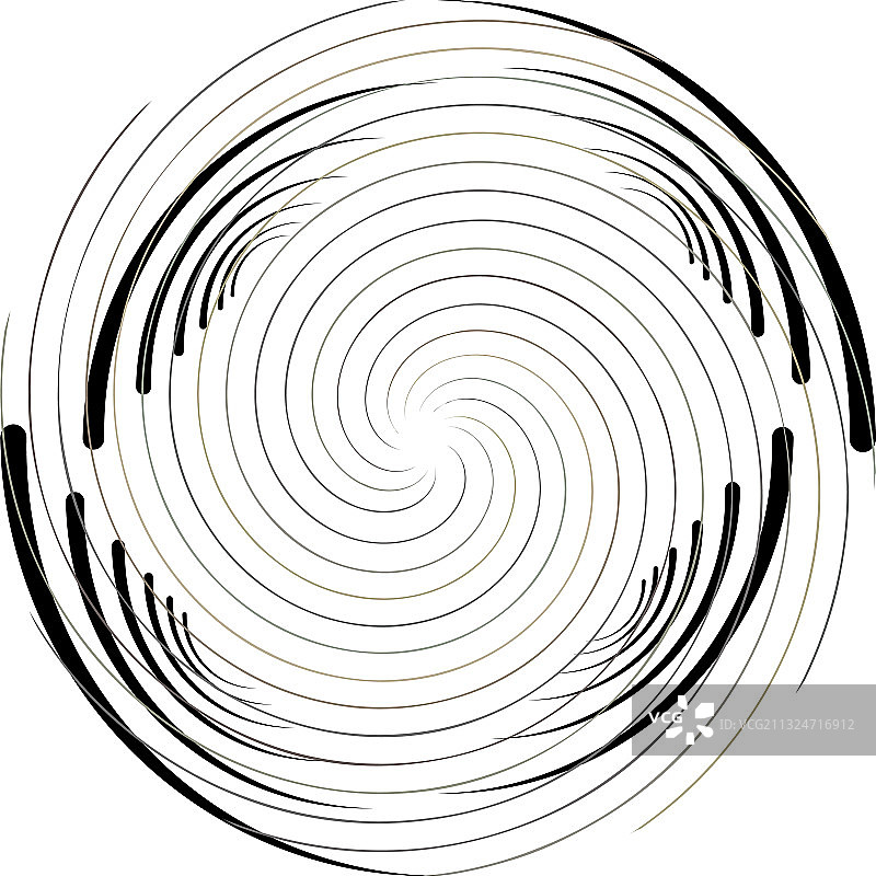 叠加抽象螺旋、漩涡、漩涡蜗壳图片素材