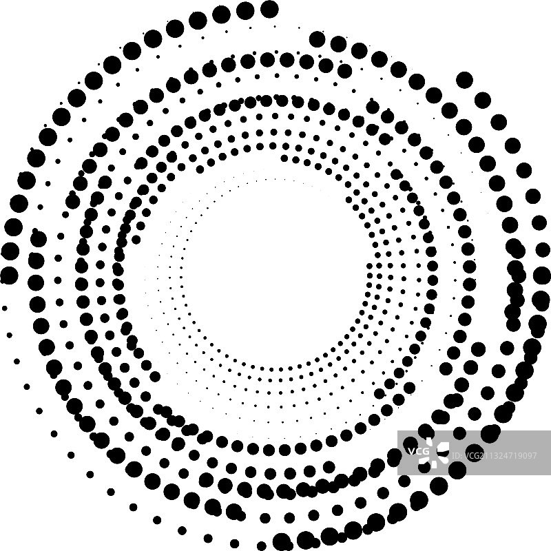 叠加抽象螺旋、漩涡、漩涡蜗壳图片素材