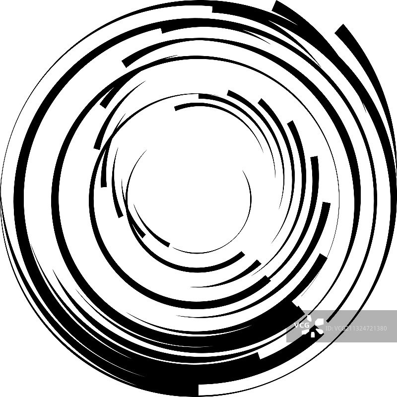 叠加抽象螺旋、漩涡、漩涡蜗壳图片素材
