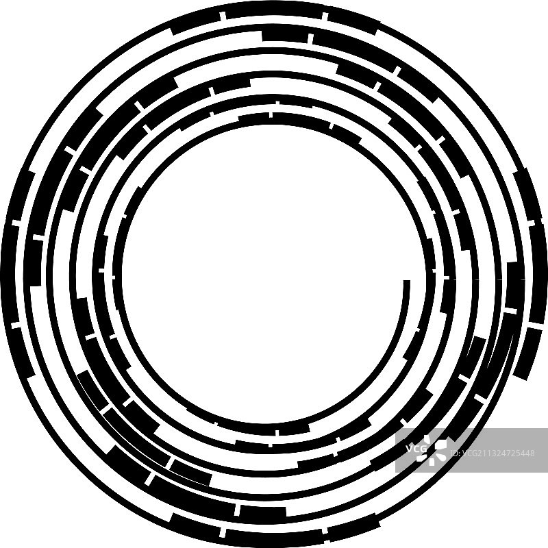 叠加抽象螺旋、漩涡、漩涡蜗壳图片素材